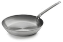 Lacor Black Steel Fry Pan Seasoned
