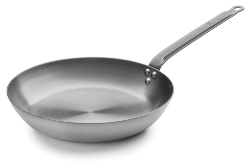 Lacor Black Steel Fry Pan Seasoned