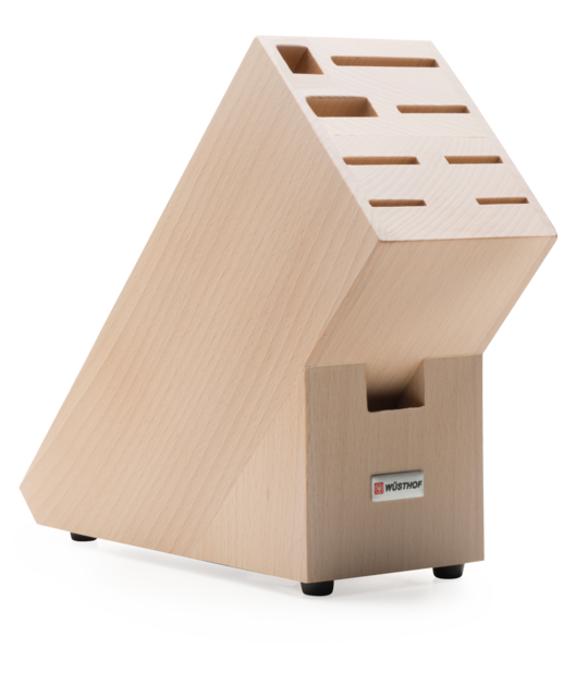 Wüsthof 9-Slot Natural Beech Wood Knife Block - 7239
