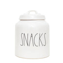 Magenta - Rae Dunn Artisan "SNACKS" Cookie Jar (Min of 3)