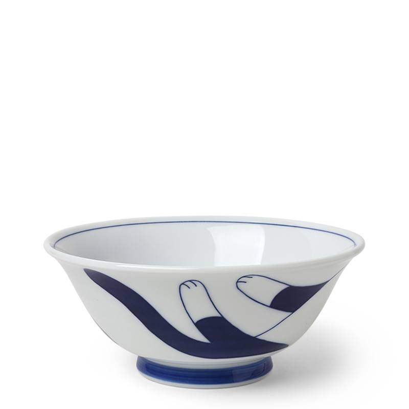 Blue Cats 7.5" Bowl