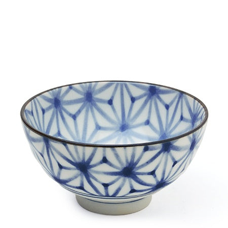 Monyou 4.25" Asanoha Rice Bowl