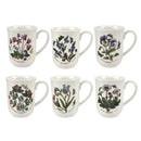 Portmeirion Botanic Garden Tulip Beaker 11.5oz, Set of 6