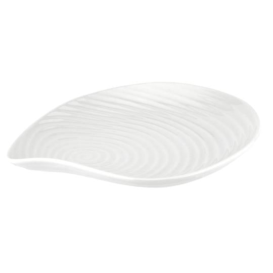 Sophie Conran for Portmeirion White Shell-Shaped Plate 8.75"