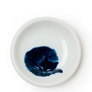 Midnight Blue Cat Dish Set
