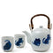 Midnight Blue Cat Tea Set