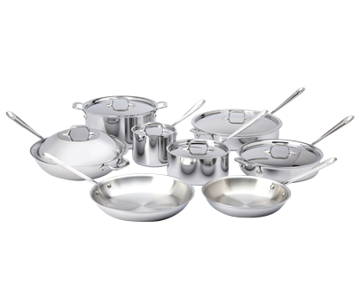 All-Clad d3 Stainless 14-Piece Set