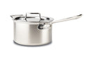 ALL-CLAD d5® STAINLESS Polished 4-Qt Sauce Pan w/Lid