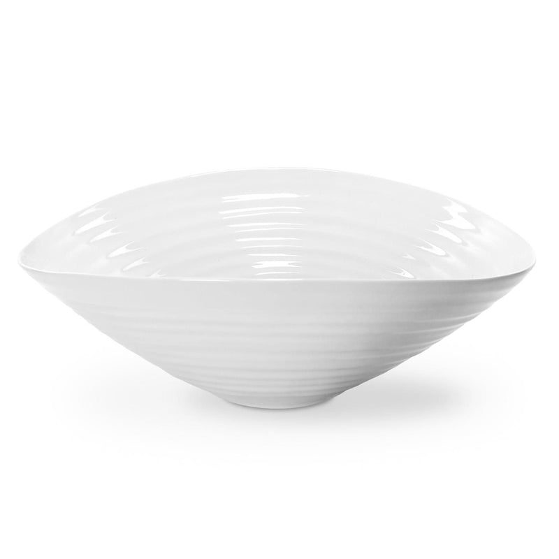 Sophie Conran for Portmeirion White Small Salad Bowl 24cm / 9½"