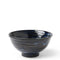 Blue Black Swirl Bowl,   Sizes