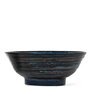 Blue Black Swirl Bowl,   Sizes