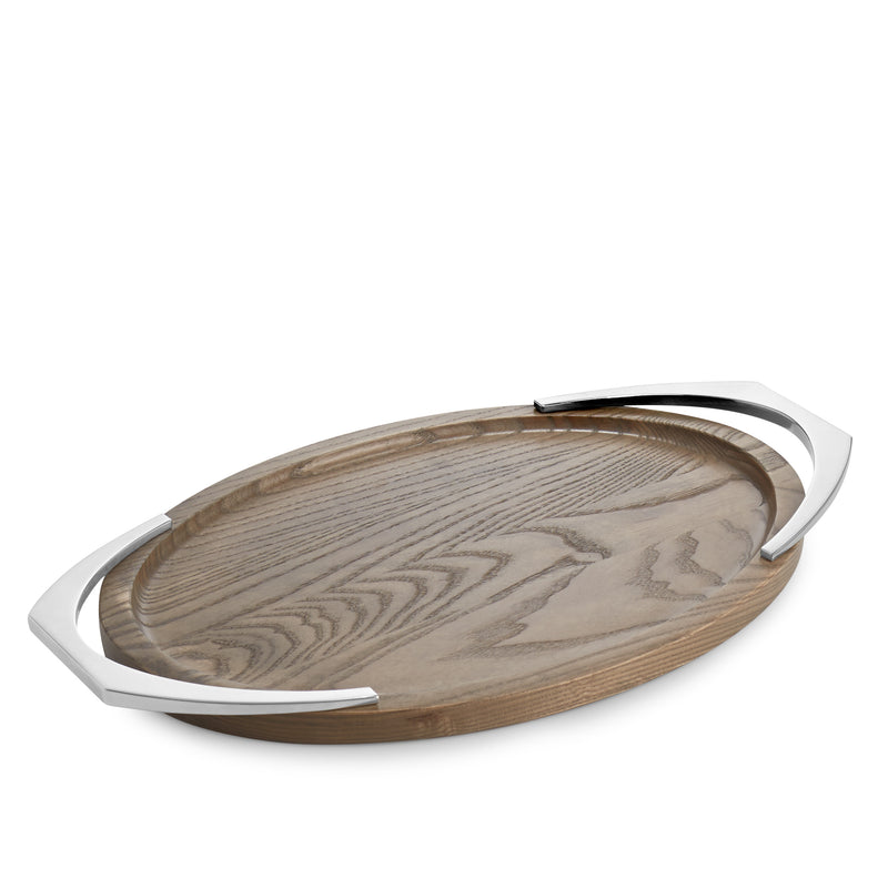 Nambé Cabo Oval Serving Tray 20"