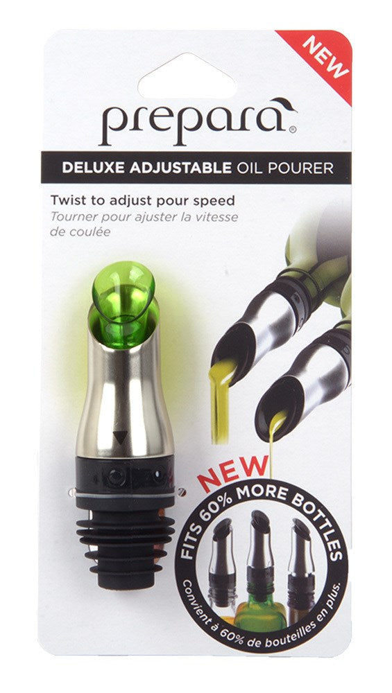 Adjustable Oil Pourer Deluxe Chrome