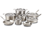 All-Clad d5 Polished Stainless 15-Piece Set
