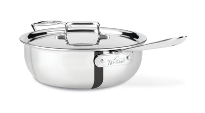 ALL-CLAD d5® STAINLESS Polished 6-Qt Essential Pan