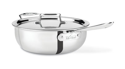 ALL-CLAD d5® STAINLESS Polished 6-Qt Essential Pan