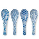 Blue & White Soup Spoon Set