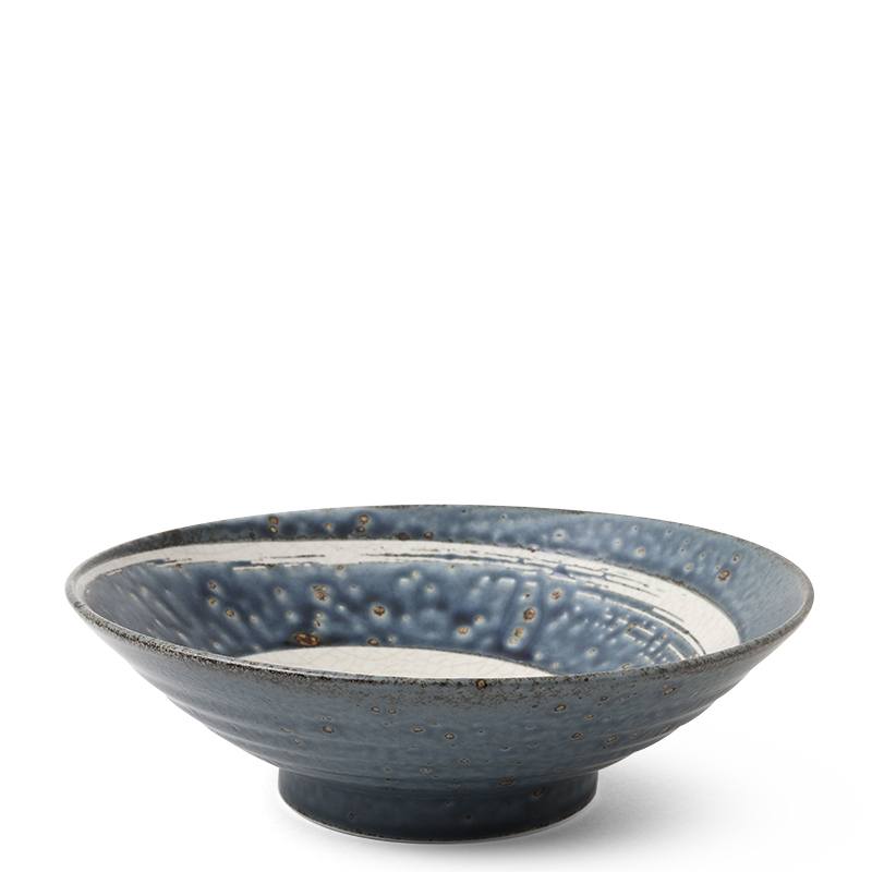 Blue Swirl 9.75" Serving Bowl