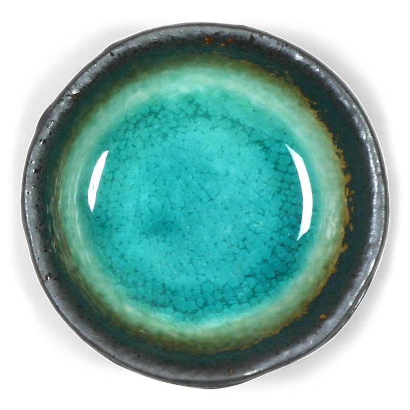 Kosui Green 3.25" Round Dish