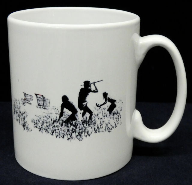 Banksy Mug Love is the Air, and more mugs
