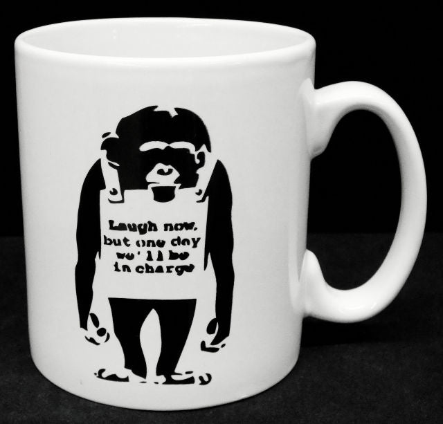 Banksy Mug Love is the Air, and more mugs