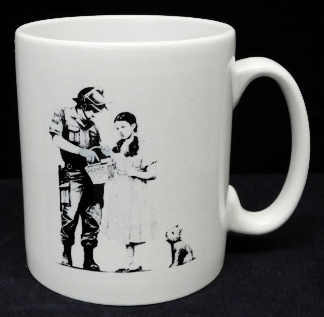 Banksy Mug Love is the Air, and more mugs