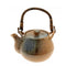 Blue Sand Crackle Tea Pot