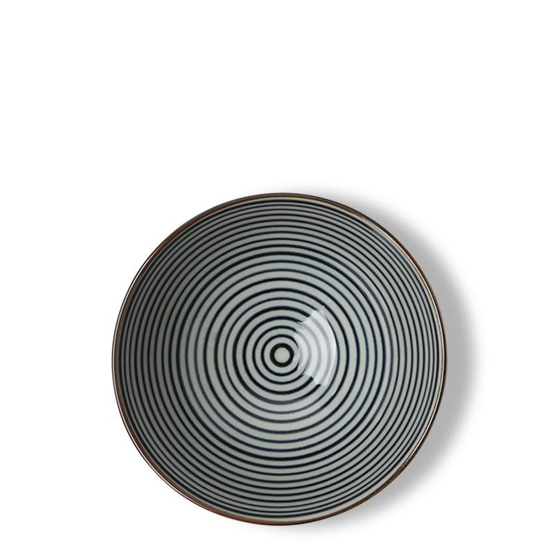 Celadon Stripes 4.5" Rice Bowl
