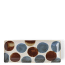 Rustic Dots Rectangle Plate