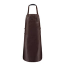 Witloft Leather Apron XXL Dark Brown/Dark Brown