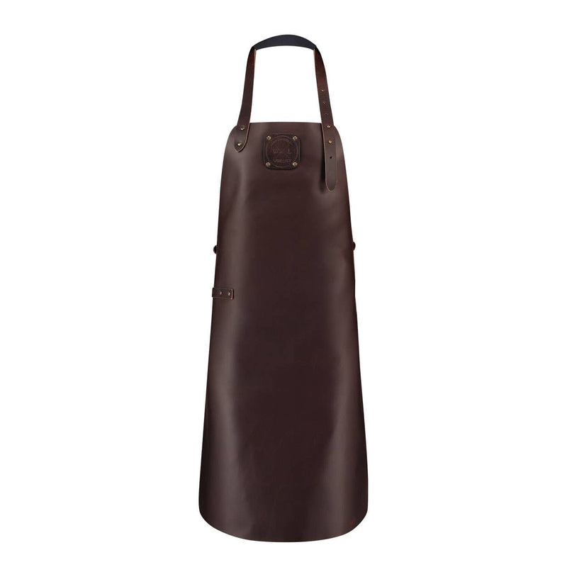 Witloft Leather Apron XXL Dark Brown/Dark Brown