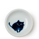Midnight Blue Cat Dish Set