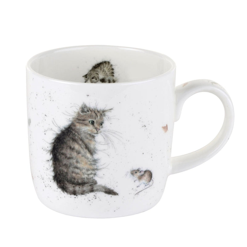 Wrendale Cat and Mouse 11oz Mug