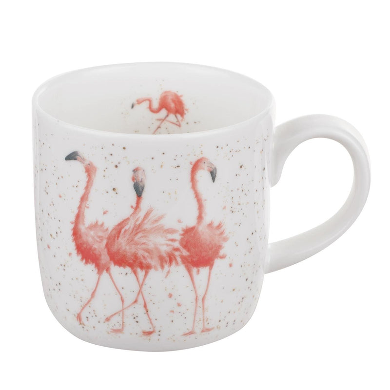 Wrendale Pink Ladies Flamingo 11oz Mug