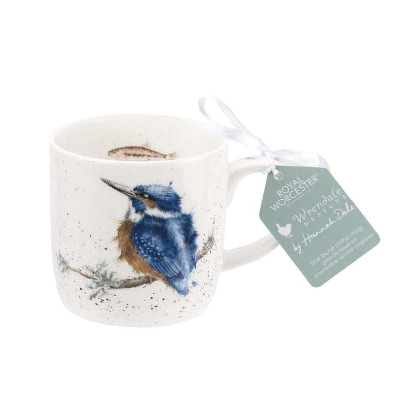 Wrendale King of the River Kingfisher 11oz Mug