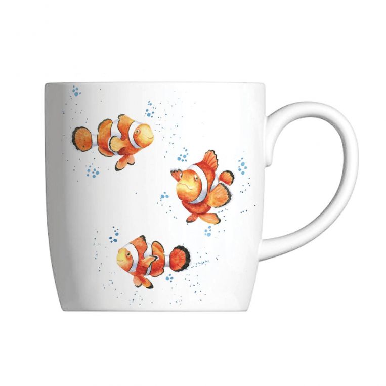 Wrendale  Clowning Around Crown Fish  11oz  Mug