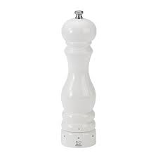 Paris Pepper & Salt Mill White Lacquer 5" to 16"