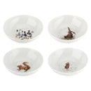 Wrendale Designs Bowls Set of 4 Duck, Hare, Squirrel and Mouse