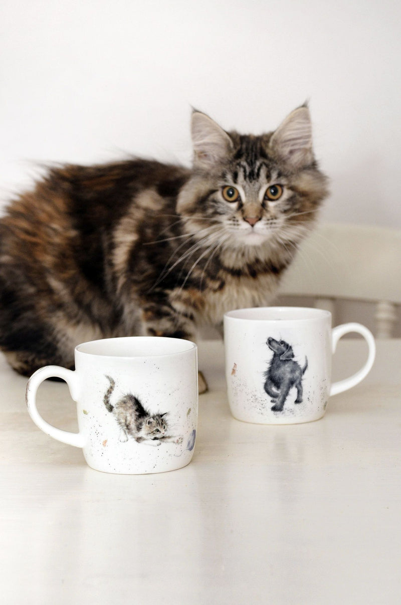 Wrendale Cat and Mouse 11oz Mug